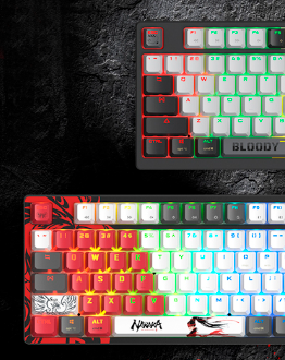 Первая линейка беспроводных клавиатур от Bloody: WS87 Naraka, WS98, WS98 Naraka и WS98 Pixels в MIDICT