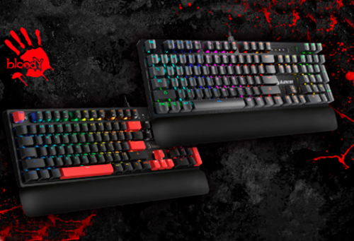 Клавиатуры Bloody S515R, B825R в MIDICT GROUP